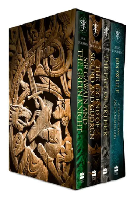 Myths and Legends (Boxed Set): Sir Gawain and the Green Knight, the Legend of Sigurd and Gudrun, the Fall of Arthur & Beowulf: a Translation and Commentary by J. R. R. Tolkien
