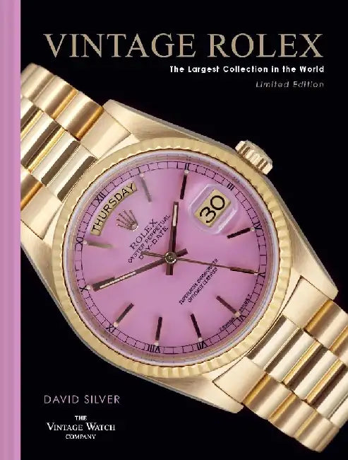 Vintage Rolex Limited Edition (the Lilac edition) by David Silver of The Vintage Watch Company
