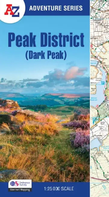 Peak District (Dark Peak): With Ordnance Survey Mapping by A-Z Maps