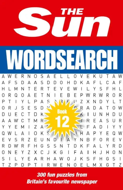 The Sun Wordsearch Book 12 by The Sun