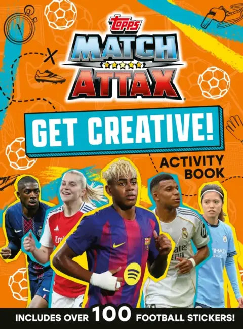 Match Attax Get Creative Sticker Activity Book by Match Attax