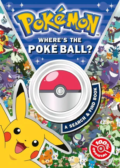 Pokemon Where’s the Poke Ball? A Search and Find Book by Pokemon