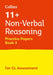 11+ Non-Verbal Reasoning Practice Papers Book 3: For the 2026 Gl Assessment Tests by Collins 11+