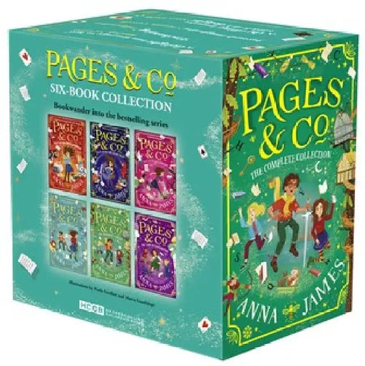 Pages & Co. Series Six-Book Collection Box Set (Books 1-6) by Anna James