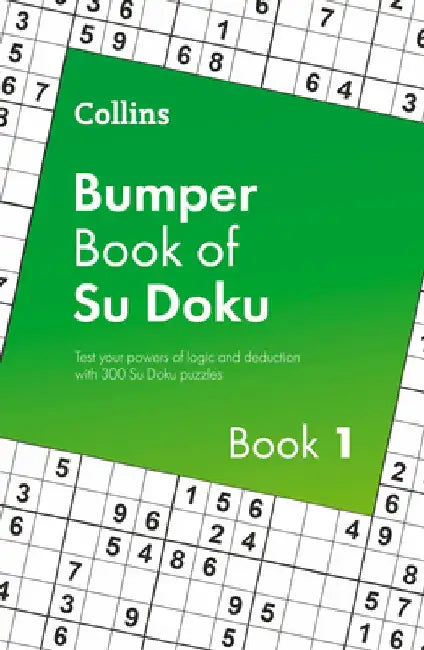 Collins Bumper Book of Su Doku book 1 by Collins Puzzles