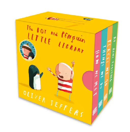 The Boy and Penguin Little Library by Oliver Jeffers