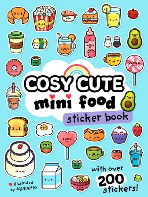 Cosy Cute Mini Food Sticker book by Cosy Cute