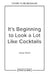 It's Beginning to Look a Lot Like Cocktails: Festive Favourites for the Most Wonderful Time of the Year by Jassy Davis