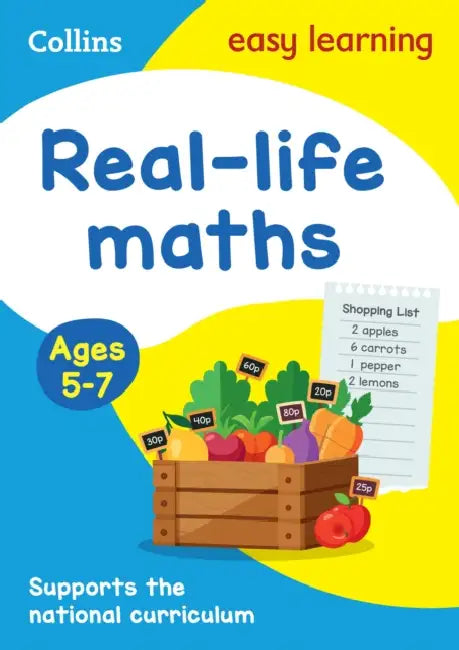 Real-life maths Activity Book Ages 5-7 by Collins Easy Learning