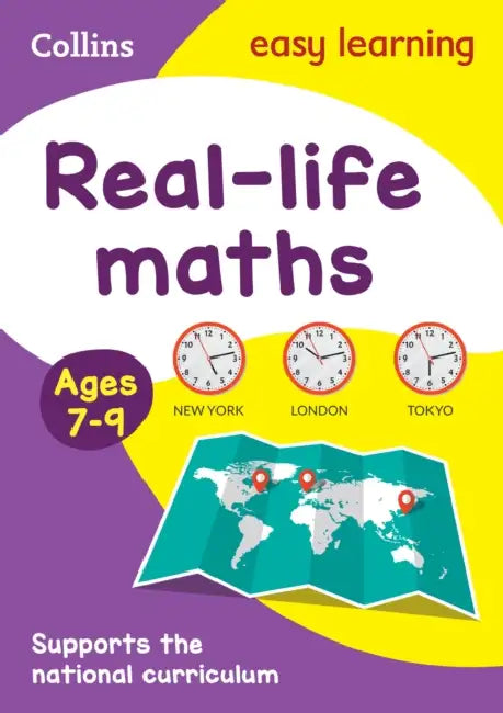 Real-life maths Activity Book Ages 7-9 by Collins Easy Learning