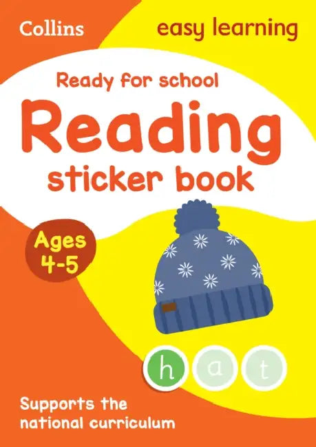 Ready for school: reading Sticker Book Ages 4-5 by Collins Easy Learning