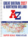 Great Britain A-Z Super Scale Road Atlas 2027 (A3 Spiral) by Geographers' A-Z Map Co Ltd