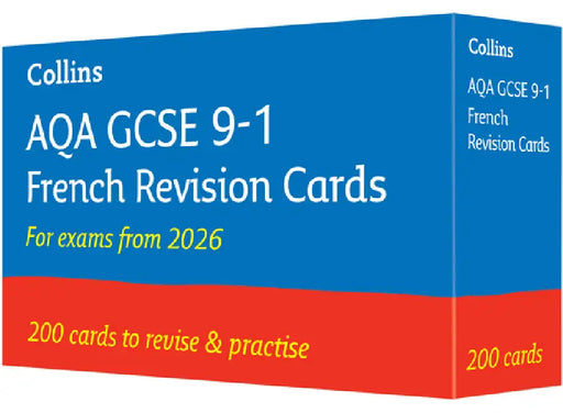 AQA GCSE 9-1 French Vocabulary Revision Cards: Ideal for the 2027 and 2028 Exams by Collins GCSE