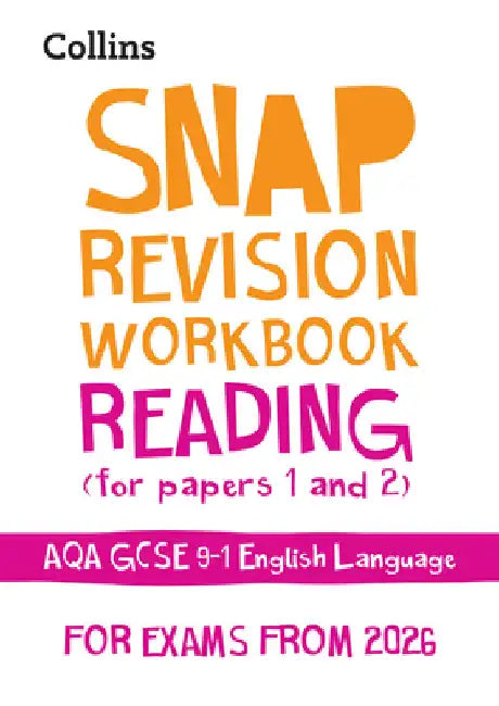 AQA GCSE 9-1 English Language Reading (Papers 1 & 2) Workbook: Ideal for the 2026 and 2027 Exams by Collins GCSE