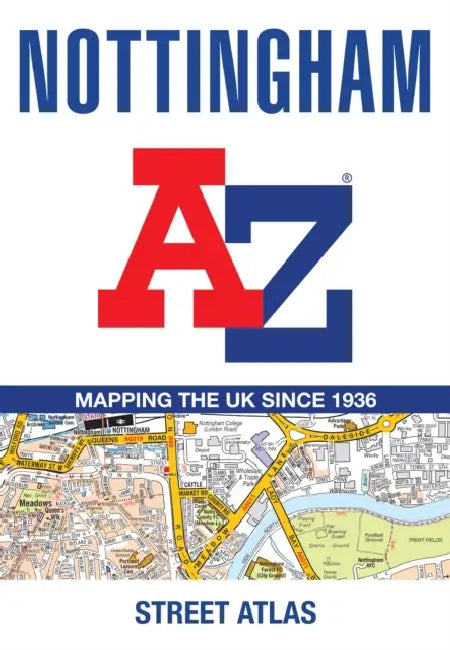 Nottingham A-Z Street Atlas: [Tenth Edition] by A-Z Maps