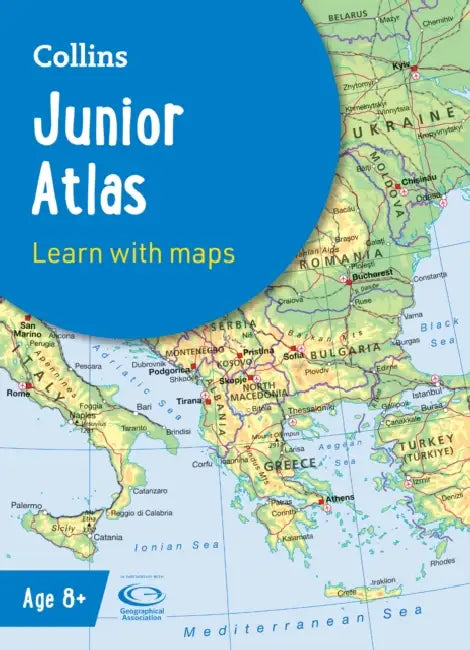 Collins Junior Atlas by Stephen Scoffham, Collins Maps