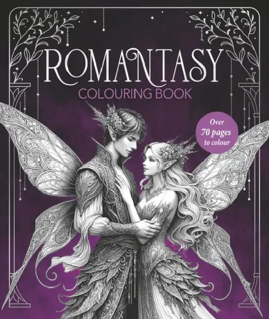 Romantasy Colouring Book by Farshore