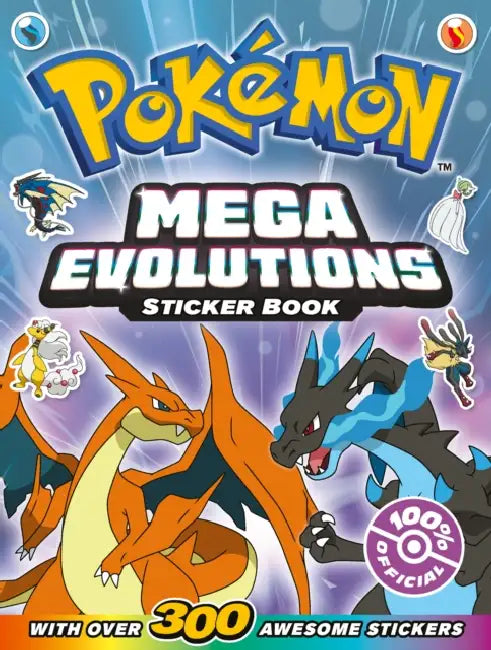 Pokemon Mega Evolutions Sticker Book by Pokemon