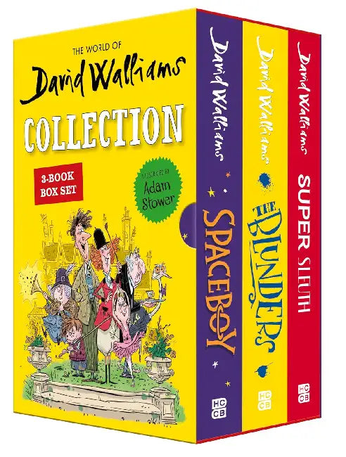 David Walliams Collection - a 3 book box-set by David Walliams