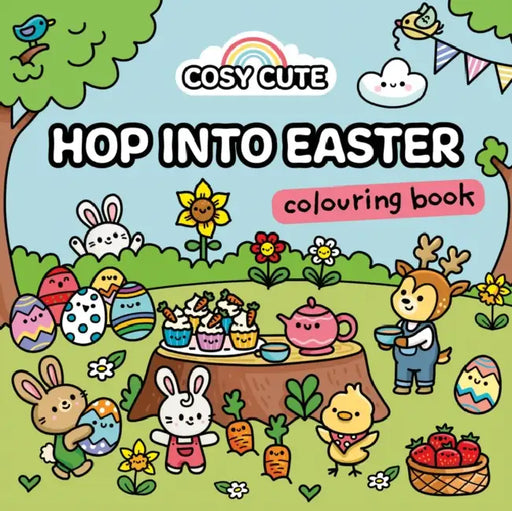 Cosy Cute Hop into Easter: Colouring Book by Farshore