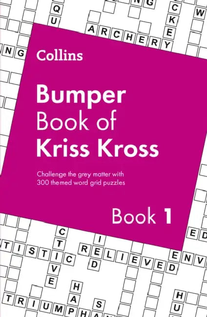 Collins Bumper Book of Kriss Kross: Book 1 by Collins Puzzles