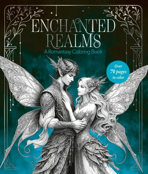 Enchanted Realms: A Romantasy Coloring Book by Farshore