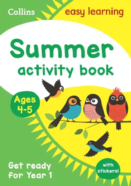 Reception to Year 1 Summer Activity Book with stickers by Collins Easy Learning