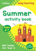 Year 2 to Year 3 Summer Activity Book with stickers by Collins Easy Learning