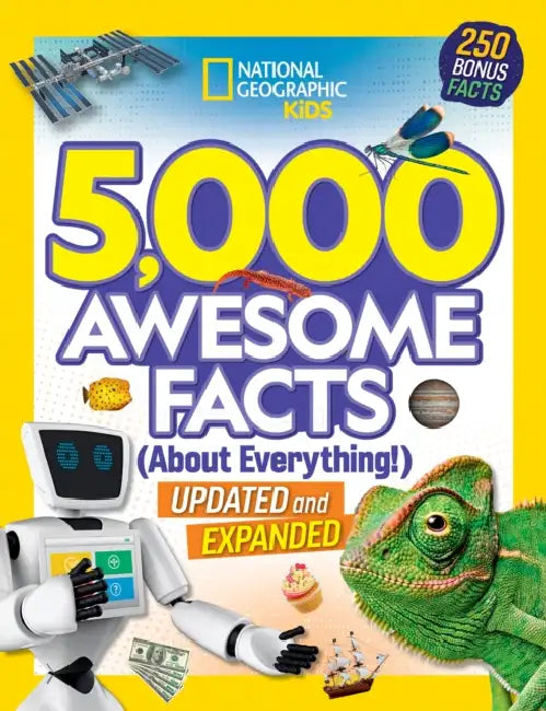 5,000 Awesome Facts (About Everything!): Fascinating Facts About Animals, Science, Space, History and More! by National Geographic Kids