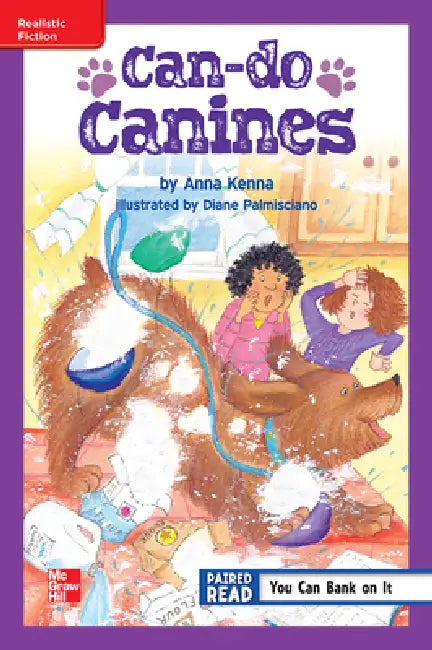 Reading Wonders Leveled Reader Can-Do Canines: Ell Unit 1 Week 1 Grade 5 by McGraw Hill