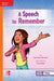 Reading Wonders Leveled a Speech to Remember: Approaching Unit 4 Week 5 Grade 3 by McGraw Hill