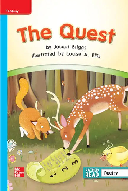 Reading Wonders Leveled Reader the Quest: On-Level Unit 1 Week 1 Grade 2 by McGraw Hill