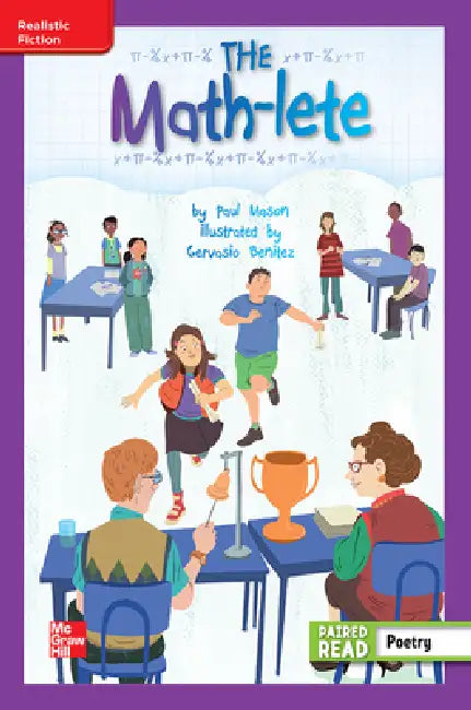 Reading Wonders Leveled Reader the Math-Lete: Ell Unit 4 Week 5 Grade 4 by McGraw Hill