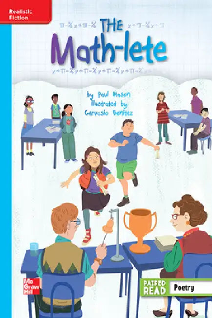 Reading Wonders Leveled Reader the Math-Lete: On-Level Unit 4 Week 5 Grade 4 by McGraw Hill
