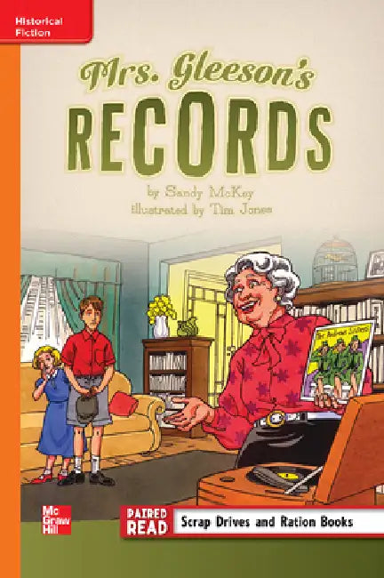 Reading Wonders Leveled Reader Mrs. Gleeson's Records: Approaching Unit 6 Week 1 Grade 5 by McGraw Hill