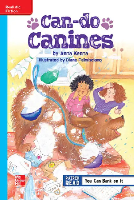 Reading Wonders Leveled Reader Can-Do Canines: On-Level Unit 1 Week 1 Grade 5 by McGraw Hill