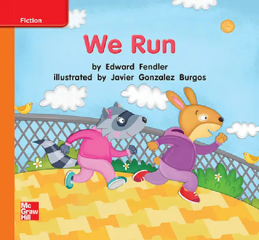 Reading Wonders Leveled Reader We Run: Approaching Unit 3 Week 1 Grade K by McGraw Hill