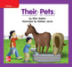 Reading Wonders Leveled Reader Their Pets: Ell Unit 7 Week 2 Grade K by McGraw Hill