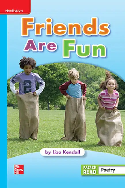 Reading Wonders Leveled Reader Friends Are Fun: On-Level Unit 1 Week 4 Grade 1 by McGraw Hill