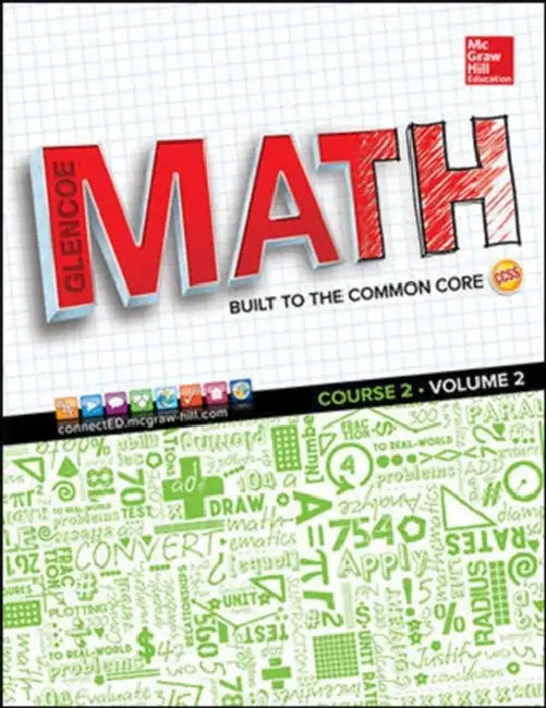 Glencoe Math, Course 2, Student Edition, Volume 2 by McGraw Hill