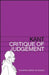 Critique of Judgement by Immanuel Kant