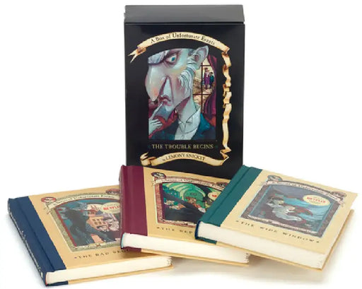 A Series of Unfortunate Events Box: The Trouble Begins (Books 1-3) by Lemony Snicket