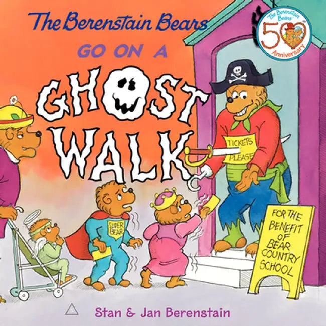 The Berenstain Bears Go on a Ghost Walk [With Tattoos] by Jan Berenstain