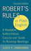 Robert's Rules in Plain English by Doris P. Zimmerman
