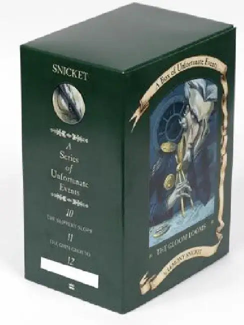 A Series of Unfortunate Events Box: The Gloom Looms (Books 10-12) by Lemony Snicket