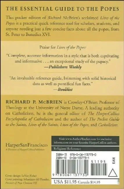 The Pocket Guide to the Popes by Richard P. McBrien