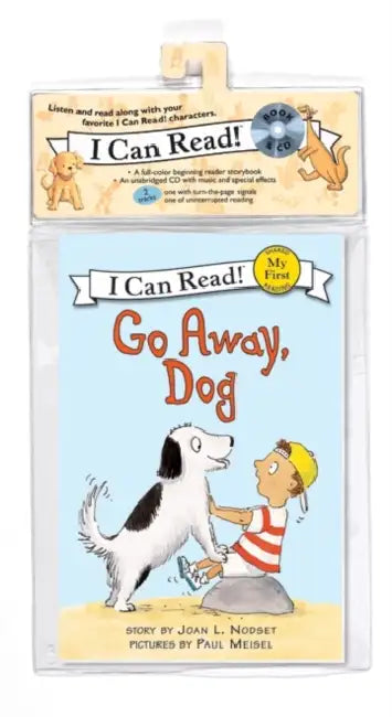 Go Away, Dog Book and CD [With CD (Audio)] by Isabel Keating, Joan L. Nodset, Paul Meisel
