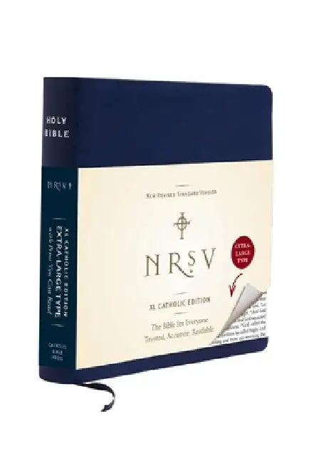 XL Catholic Bible-NRSV by Harper Bibles
