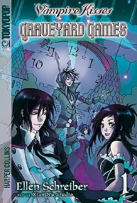 Vampire Kisses: Graveyard Games by Ellen Schreiber