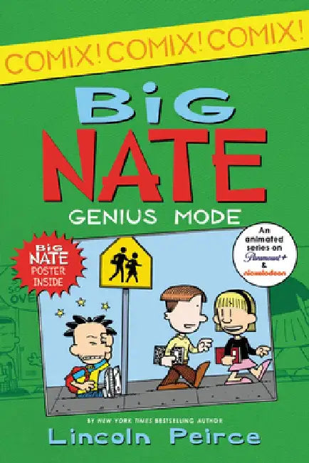 Big Nate: Genius Mode [With Poster] by Lincoln Peirce
